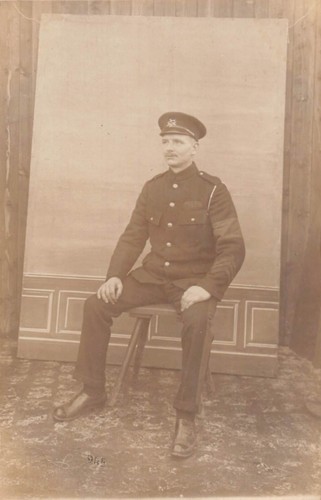 Postcard military wwi - military,
