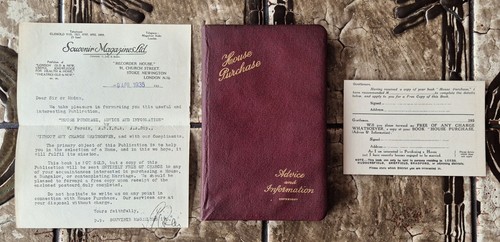 Vintage 1935 house purchase - vintage,