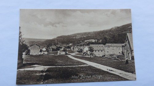 Postcard west burton - postcard,