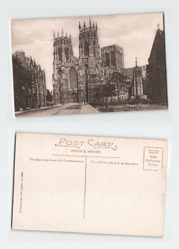 Vintage postcard york - york, minster