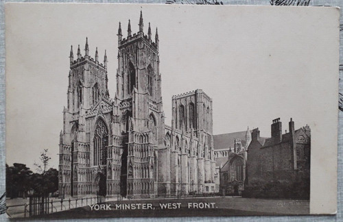 York minster west front - york,
