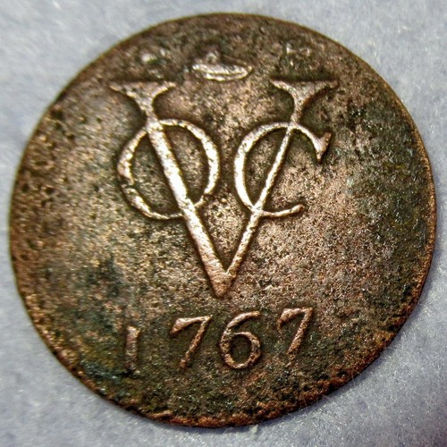 1767 new york penny voc - 1767,