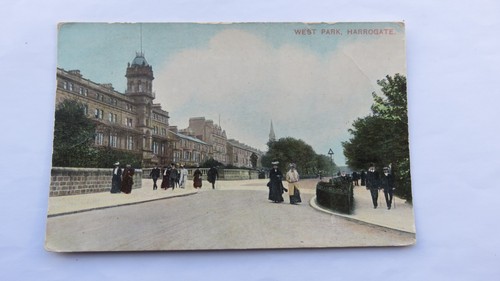 Postcard harrogate west park - postcard,