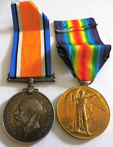 Ww1 pair pte ruddick - ww1, 1st/8th