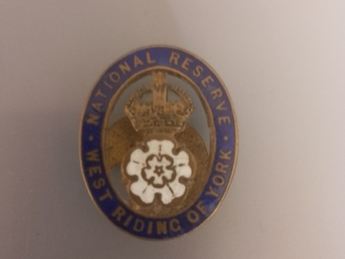 Ww1 national reserve west - reserve,